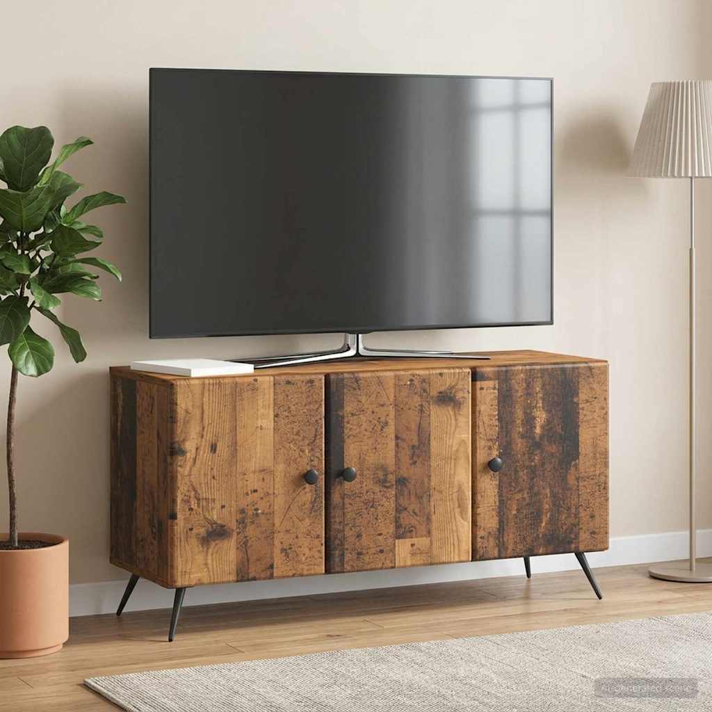 Mobile TV Legno antico 99 x 34,5 x 50 cm Legno ingegnerizzato
