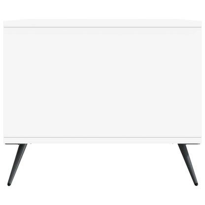 Tavolino da salotto Bianco 90 x 50 x 40 cm Legno ingegnerizzato