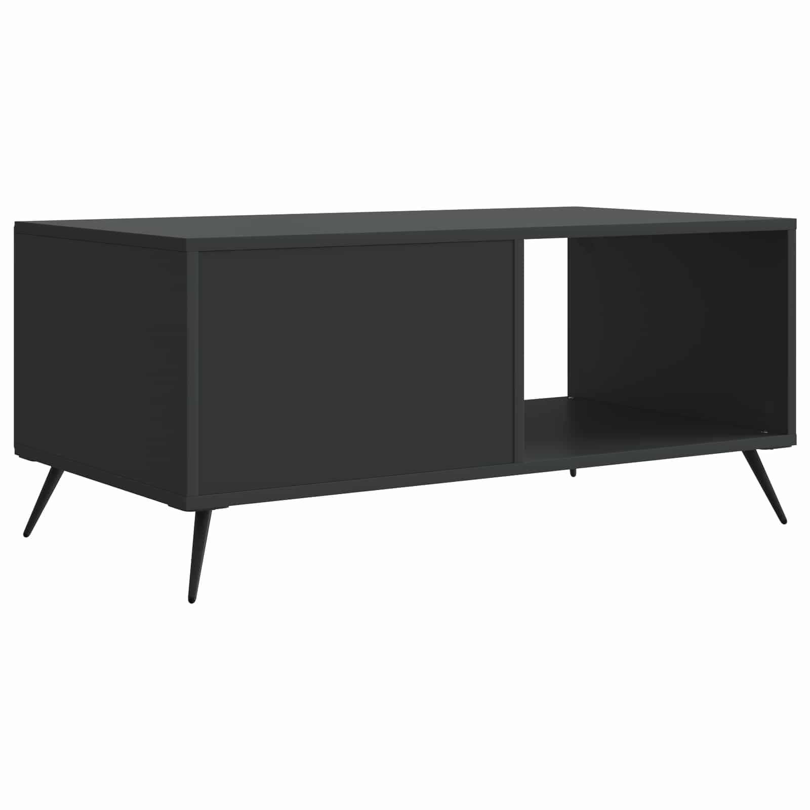 Tavolino da salotto Nero 90 x 50 x 40 cm Legno ingegnerizzato | homemem39