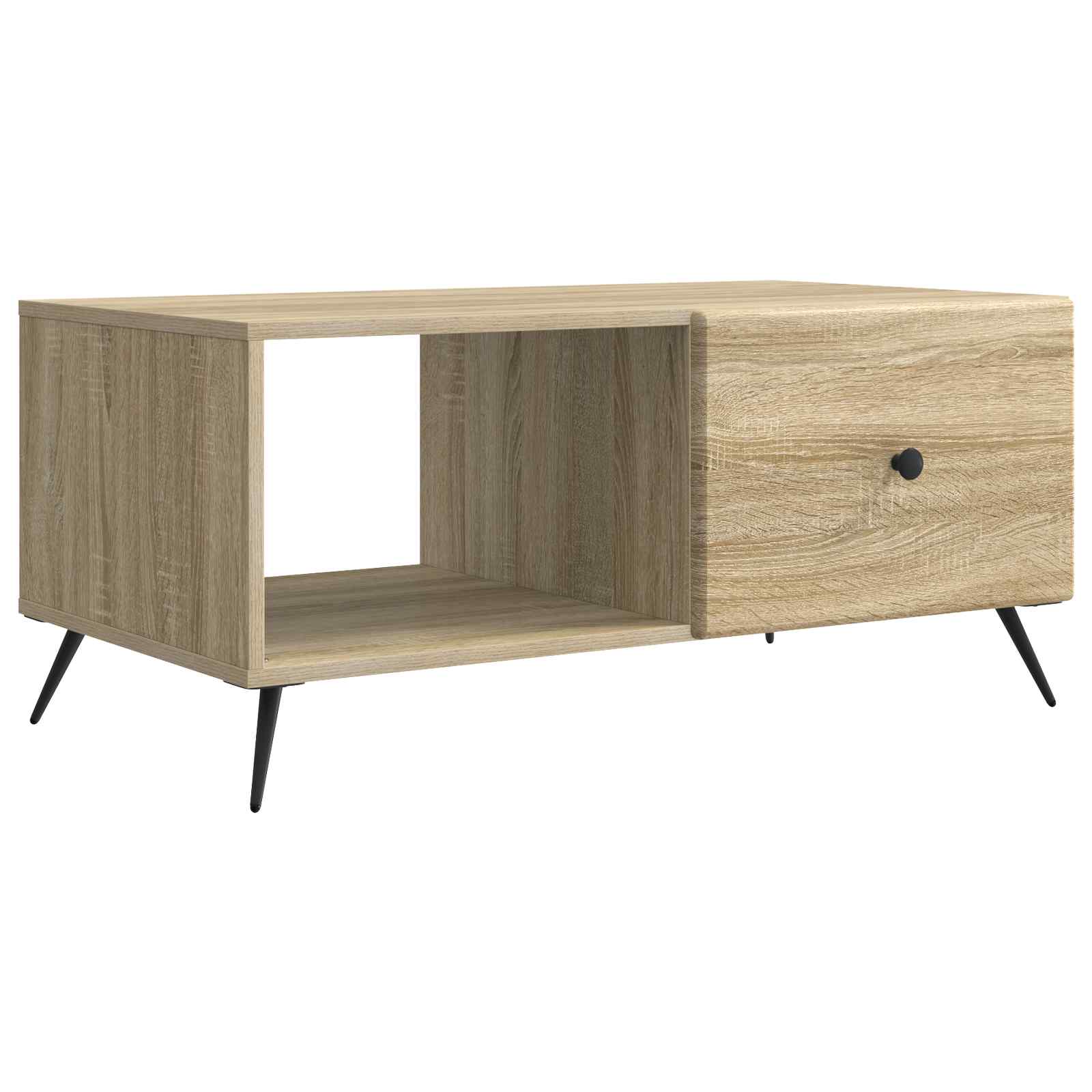 Tavolino da salotto Rovere Sonoma 90 x 50 x 40 cm | homemem39