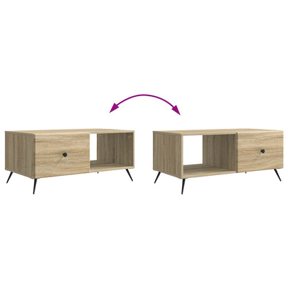 Tavolino da salotto Rovere Sonoma 90 x 50 x 40 cm | homemem39