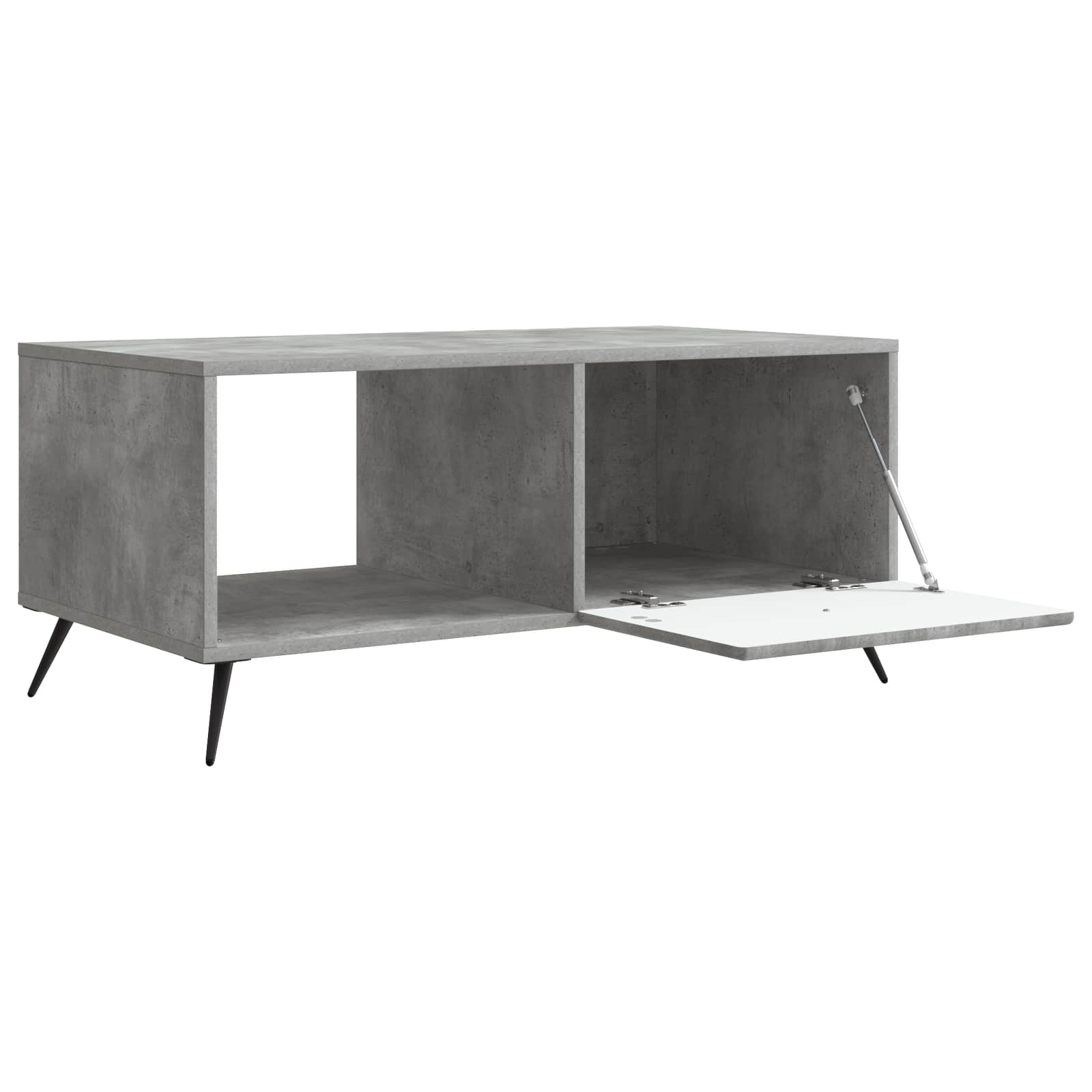 Tavolino da salotto Grigio Cemento 90 x 50 x 40 cm | homemem39