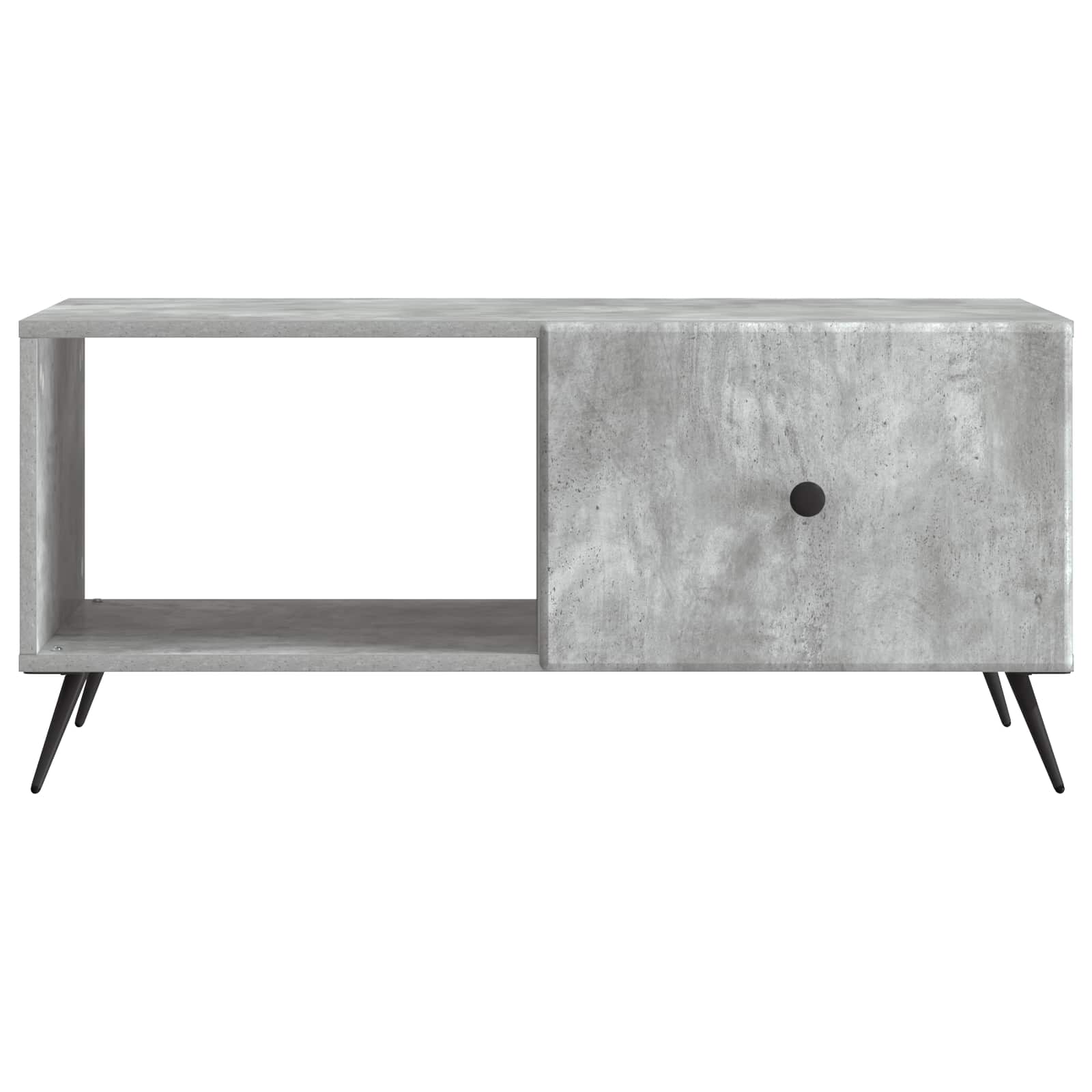 Tavolino da salotto Grigio Cemento 90 x 50 x 40 cm | homemem39