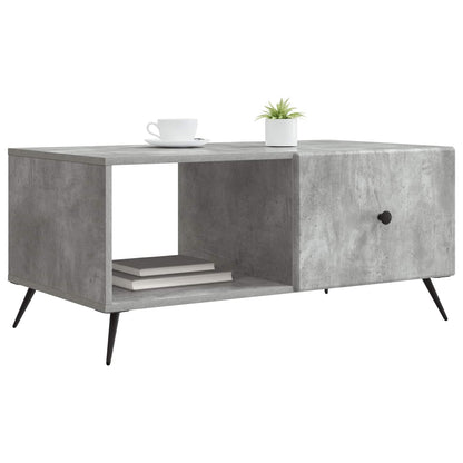 Tavolino da salotto Grigio Cemento 90 x 50 x 40 cm | homemem39
