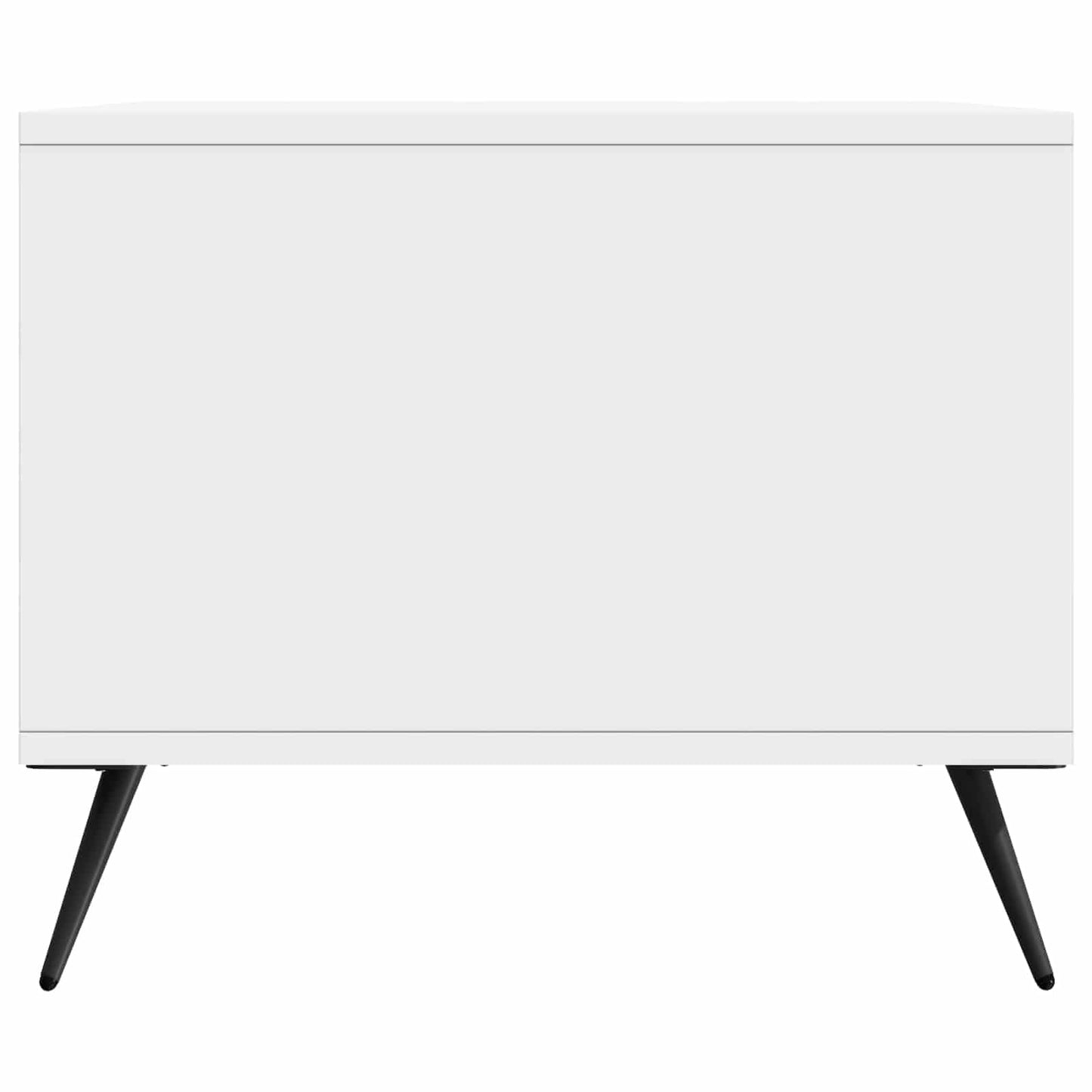 Tavolino da salotto Bianco Lucido 90 x 50 x 40 cm | homemem39