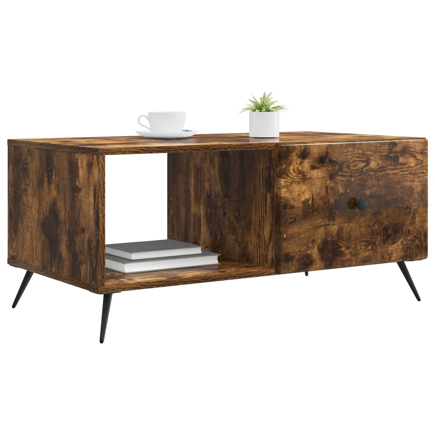 Tavolino da salotto Rovere Fumo 90 x 50 x 40 cm | homemem39