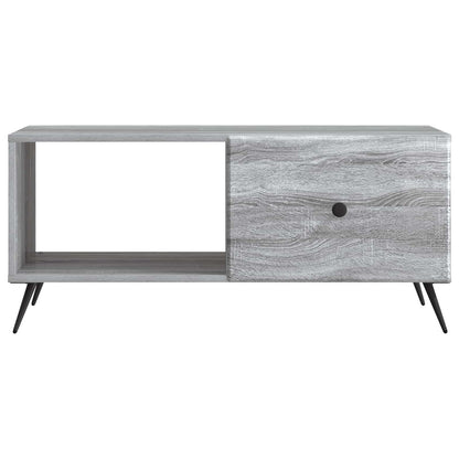 Tavolino da salotto Grigio Sonoma 90 x 50 x 40 cm | homemem39