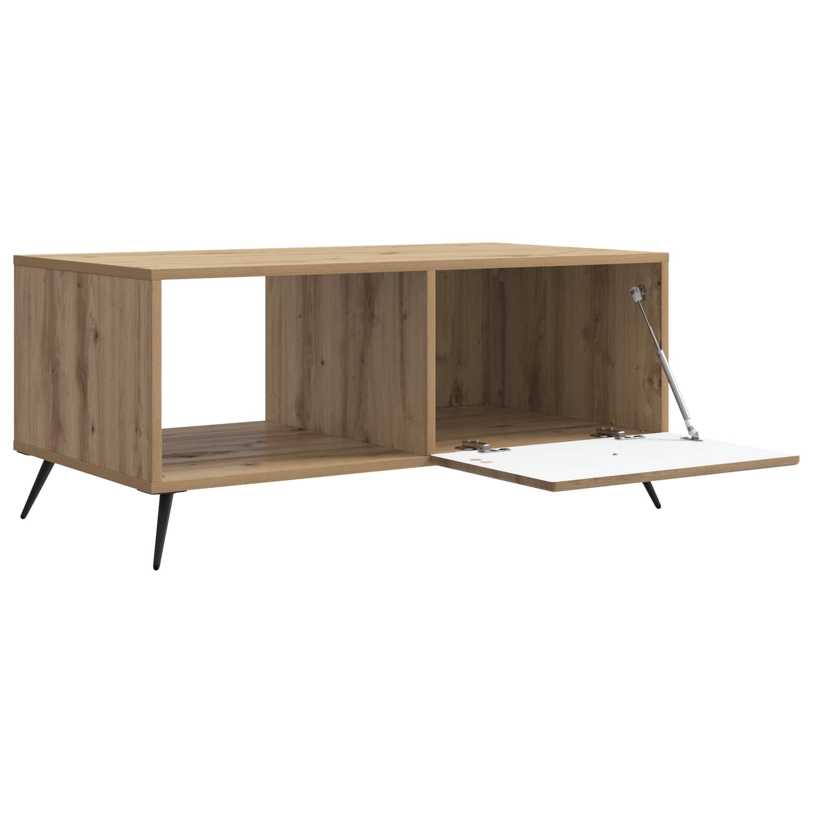 Tavolino da salotto Rovere Artigianale 90 x 50 x 40 cm | homemem39