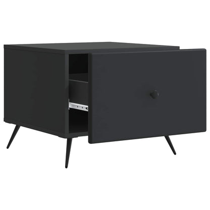 Tavolino da salotto Nero 49 x 50 x 40 cm Legno ingegnerizzato | homemem39