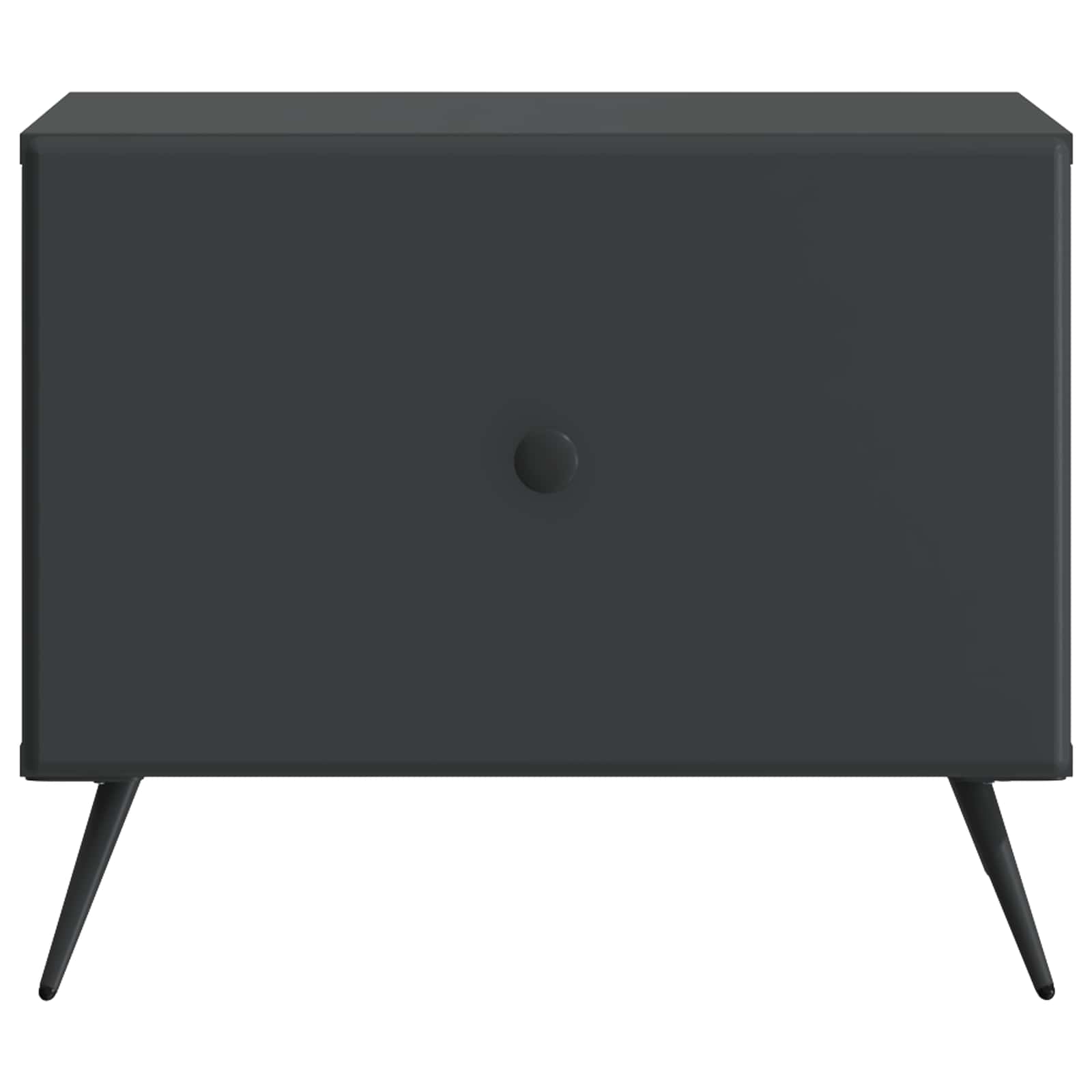 Tavolino da salotto Nero 49 x 50 x 40 cm Legno ingegnerizzato | homemem39