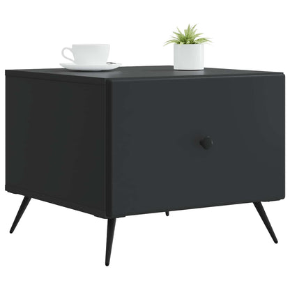 Tavolino da salotto Nero 49 x 50 x 40 cm Legno ingegnerizzato | homemem39