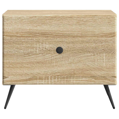 Tavolino da salotto con cassetto Rovere Sonoma 49 x 50 x 40 cm | homemem39