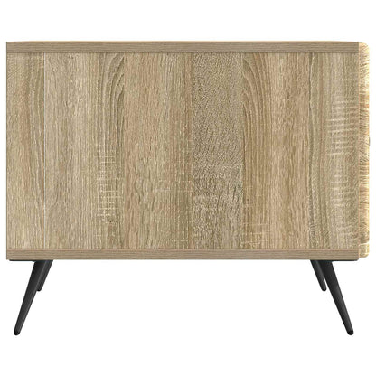 Tavolino da salotto con cassetto Rovere Sonoma 49 x 50 x 40 cm