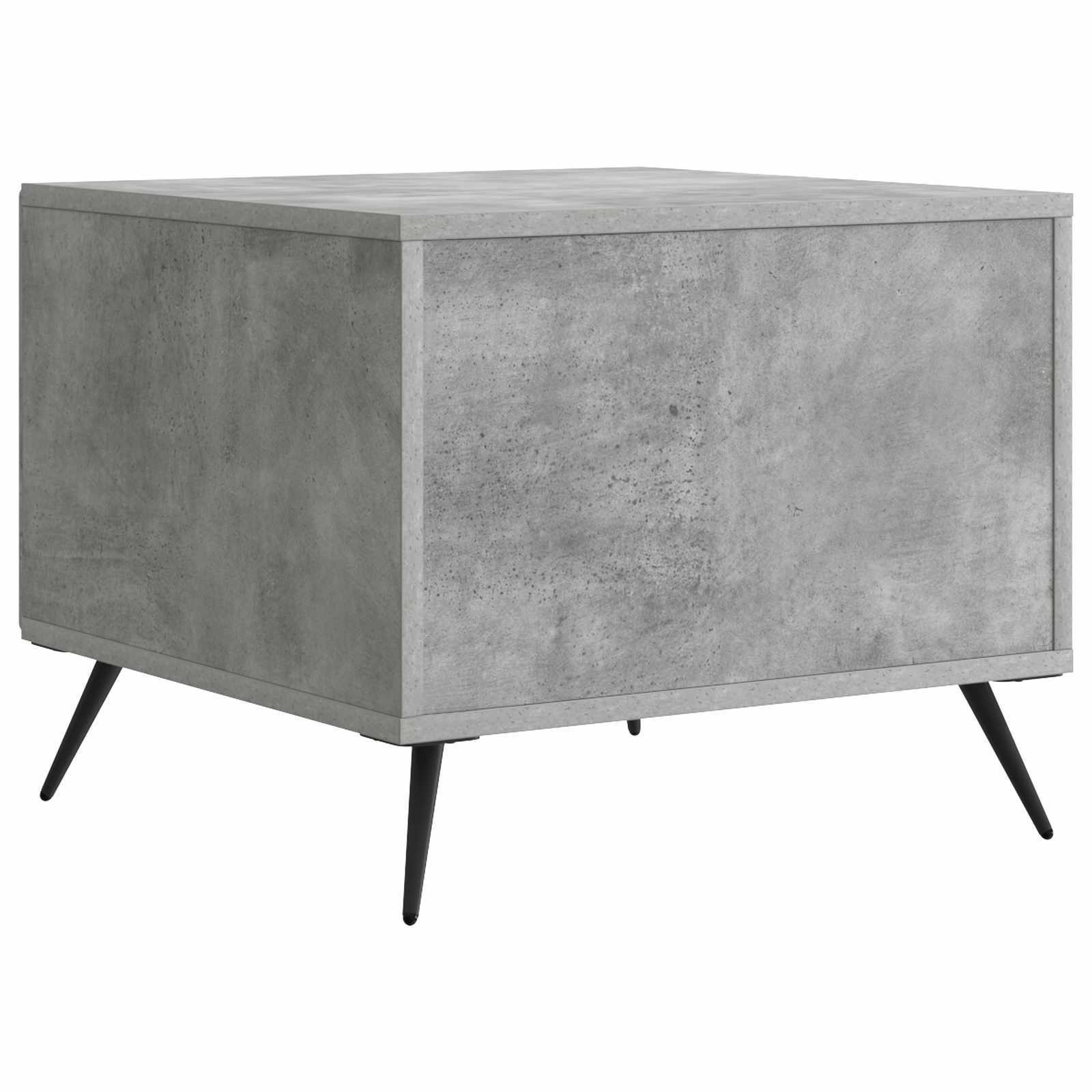 Tavolino da salotto con cassetto Grigio Cemento 49 x 50 x 40 cm | homemem39