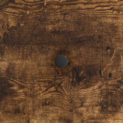 Tavolino da salotto con cassetto Rovere Fumo 49 x 50 x 40 cm