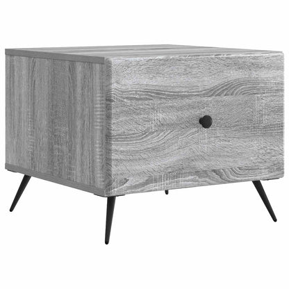 Tavolino da salotto con cassetto Grigio Sonoma 49 x 50 x 40 cm | homemem39