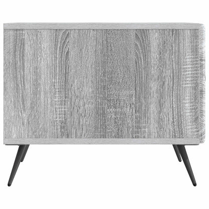 Tavolino da salotto con cassetto Grigio Sonoma 49 x 50 x 40 cm