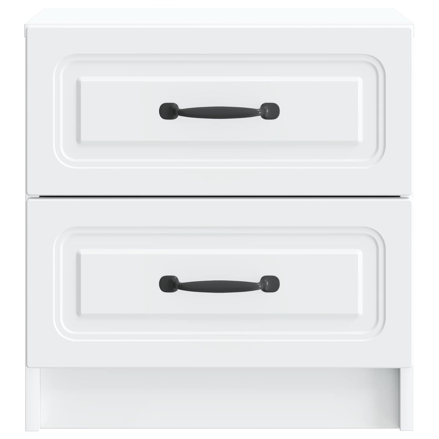 Armadio da Notte con cassetto Bianco 43 x 34,5 x 44,5 cm | homemem39