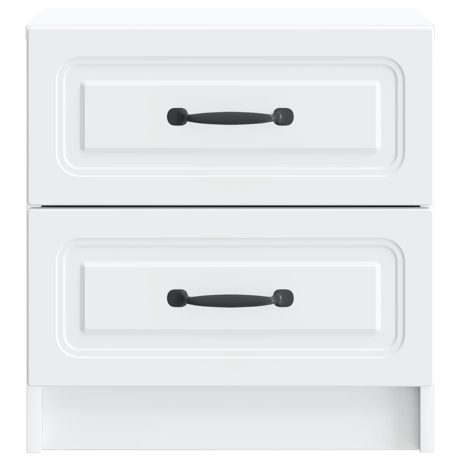 Armadio da Notte con cassetto Bianco 43 x 34,5 x 44,5 cm | homemem39
