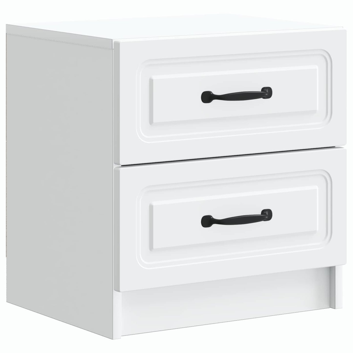 Armadio da Notte con cassetto 2 pcs Bianco 43 x 34,5 x 44,5 cm | homemem39