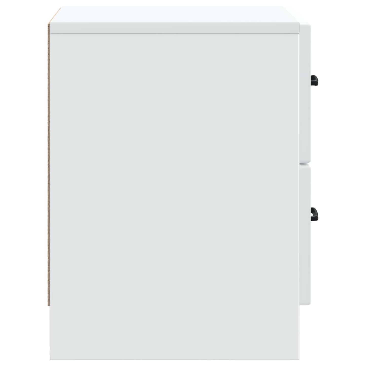 Armadio da Notte con cassetto 2 pcs Bianco 43 x 34,5 x 44,5 cm | homemem39