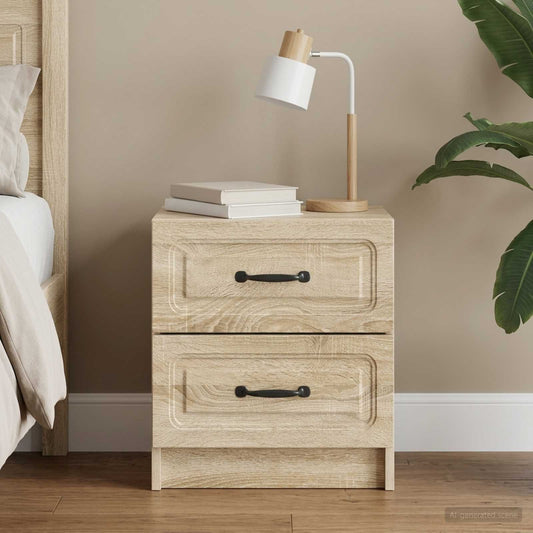Armadio da Notte Rovere Sonoma 43 x 34,5 x 44,5 cm