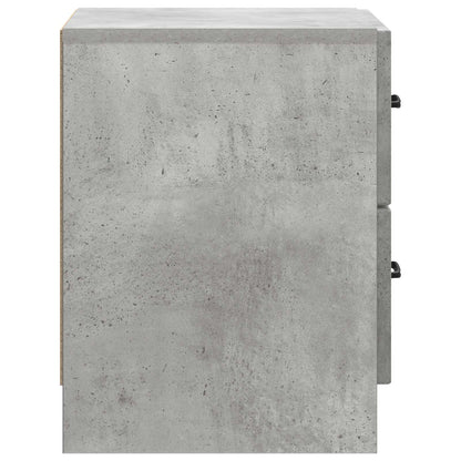 Armadio da Notte Grigio Cemento 43 x 34,5 x 44,5 cm | homemem39