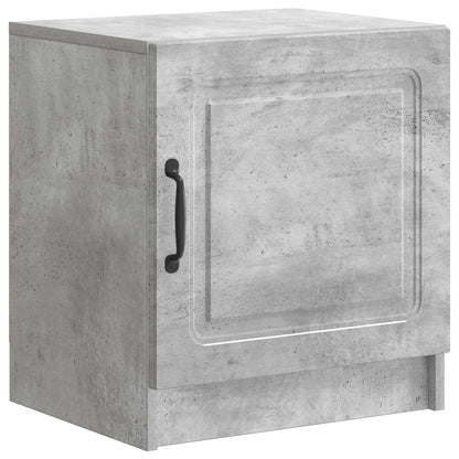 Armadio da Notte Grigio Cemento 43 x 34,5 x 47 cm | homemem39