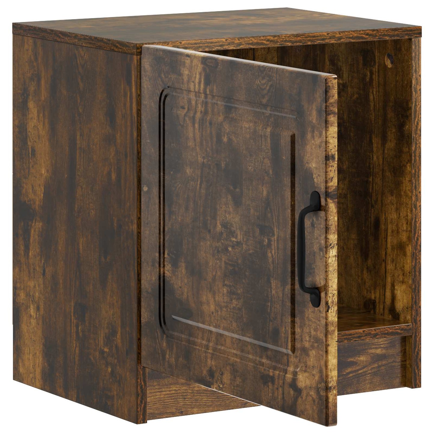 Armadio da Notte Rovere Fumo 43 x 34,5 x 47 cm