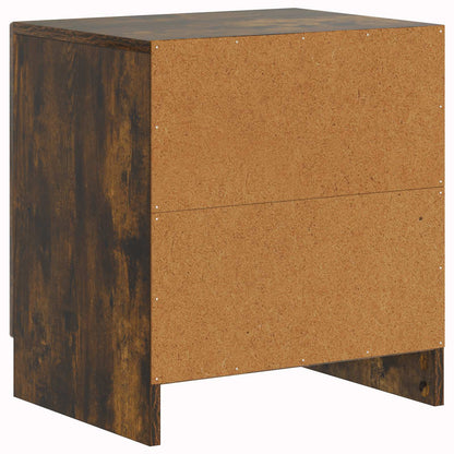 Armadio da Notte Rovere Fumo 43 x 34,5 x 47 cm | homemem39