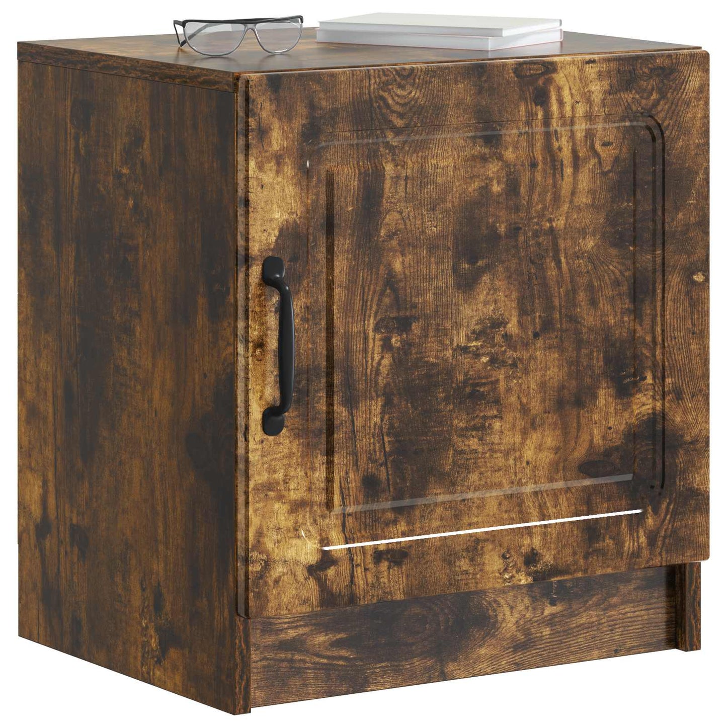 Armadio da Notte Rovere Fumo 43 x 34,5 x 47 cm