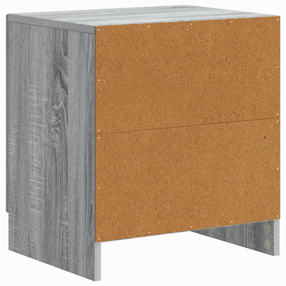 Armadio da Notte 2 pcs Grigio Sonoma 43 x 34,5 x 47 cm | homemem39