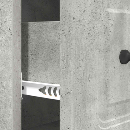 Mobile con Cassetti Grigio Cemento 66 x 34,5 x 87 cm