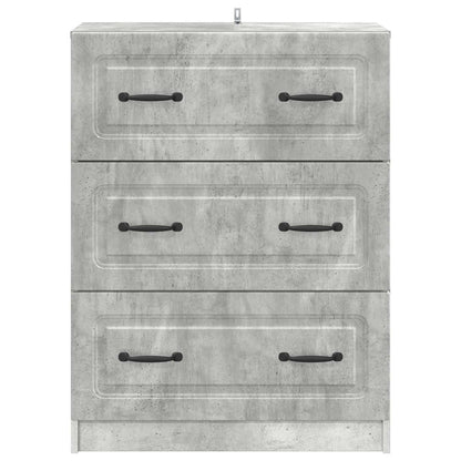 Mobile con Cassetti Grigio Cemento 66 x 34,5 x 87 cm | homemem39