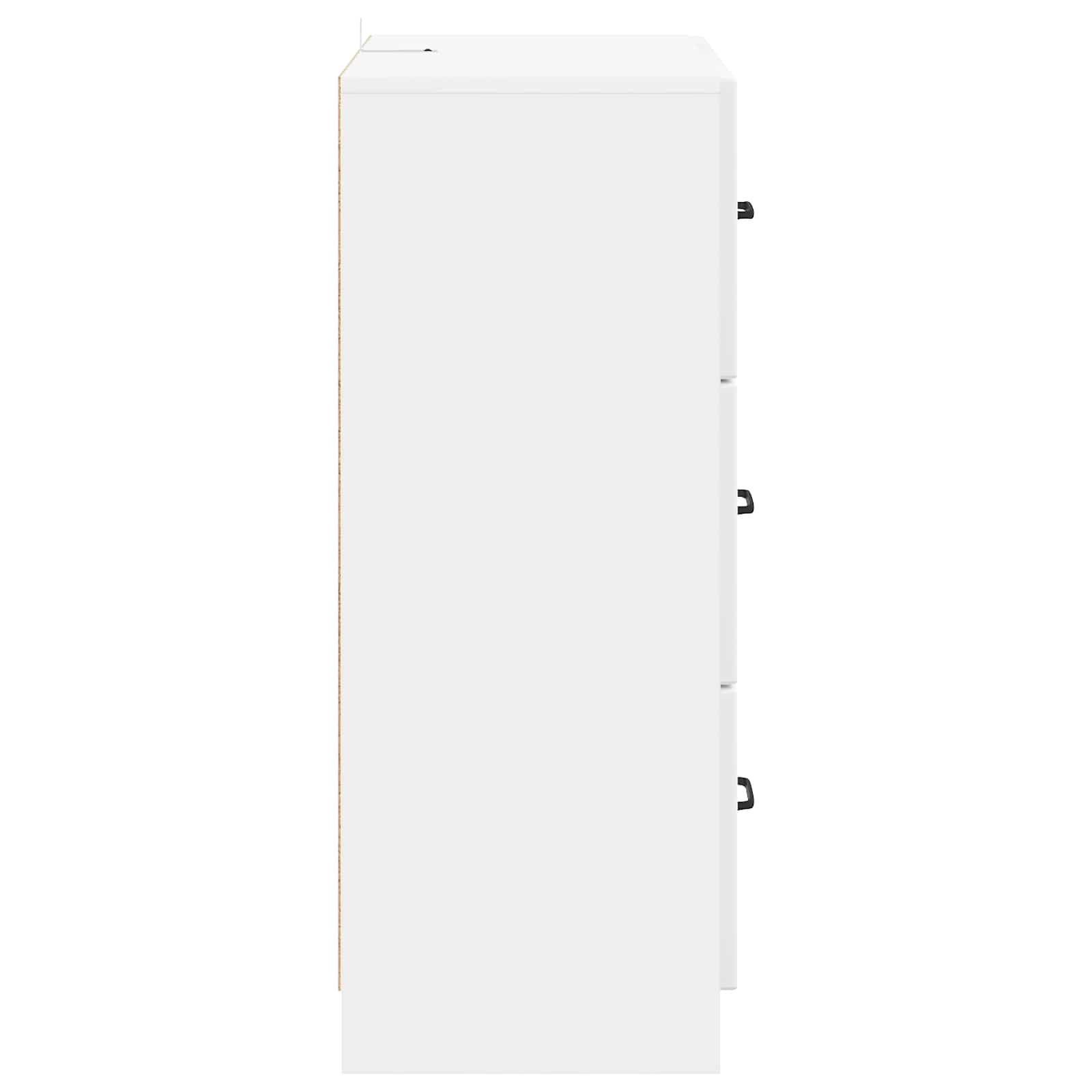 Mobile con Cassetti Bianco Lucido 66 x 34,5 x 87 cm | homemem39