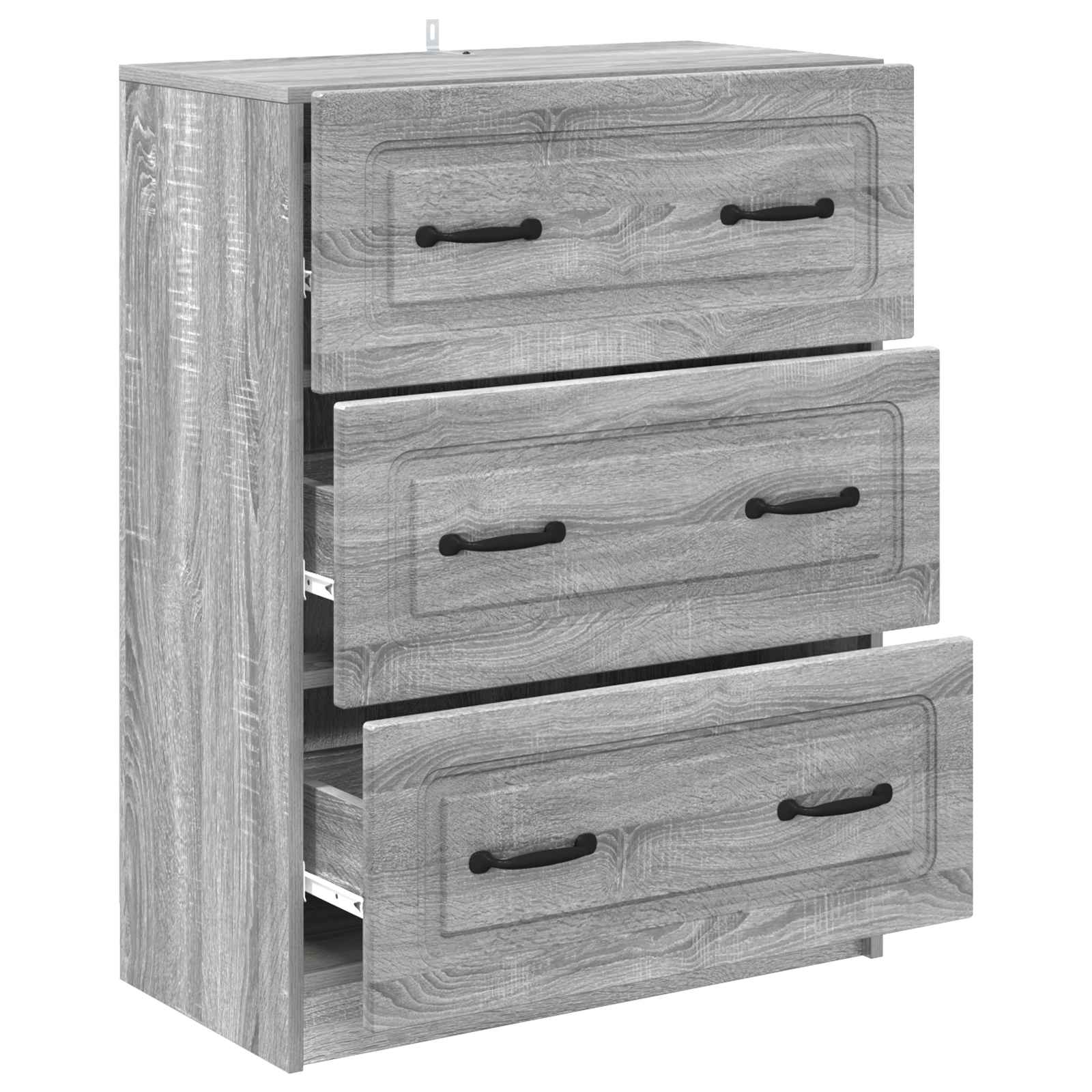 Mobile con Cassetti Grigio Sonoma 66 x 34,5 x 87 cm | homemem39