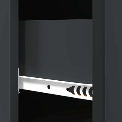 Mobile con Cassetti Nero 33 x 34,5 x 87 cm Legno ingegnerizzato | homemem39
