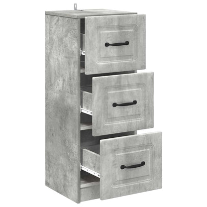 Mobile con Cassetti Grigio Cemento 33 x 34,5 x 87 cm | homemem39