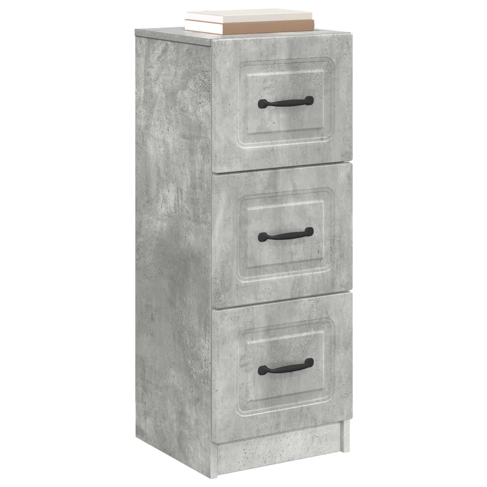 Mobile con Cassetti Grigio Cemento 33 x 34,5 x 87 cm | homemem39