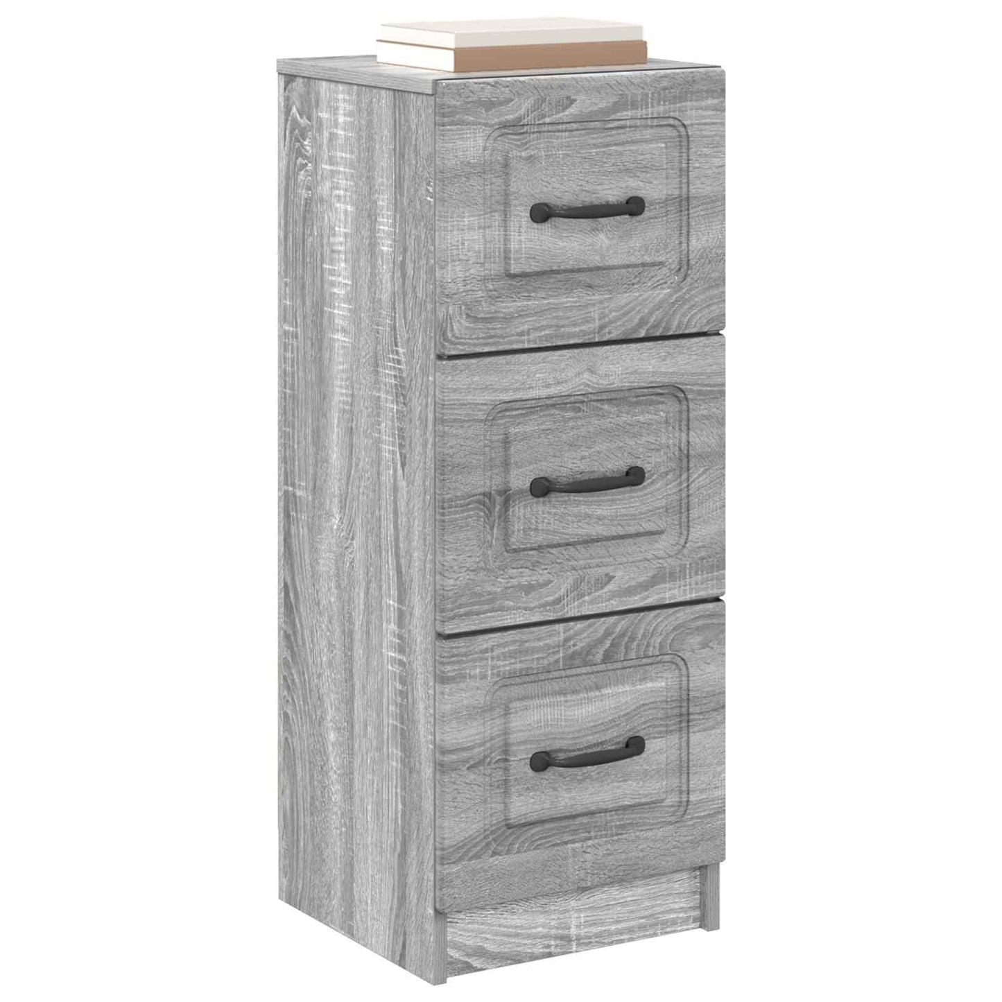 Mobile con Cassetti Grigio Sonoma 33 x 34,5 x 87 cm