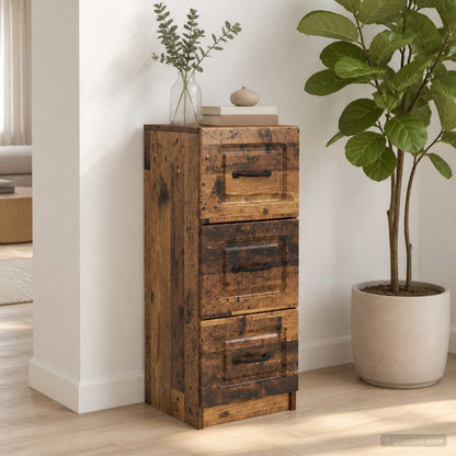 Mobile con Cassetti Legno antico 33 x 34,5 x 87 cm