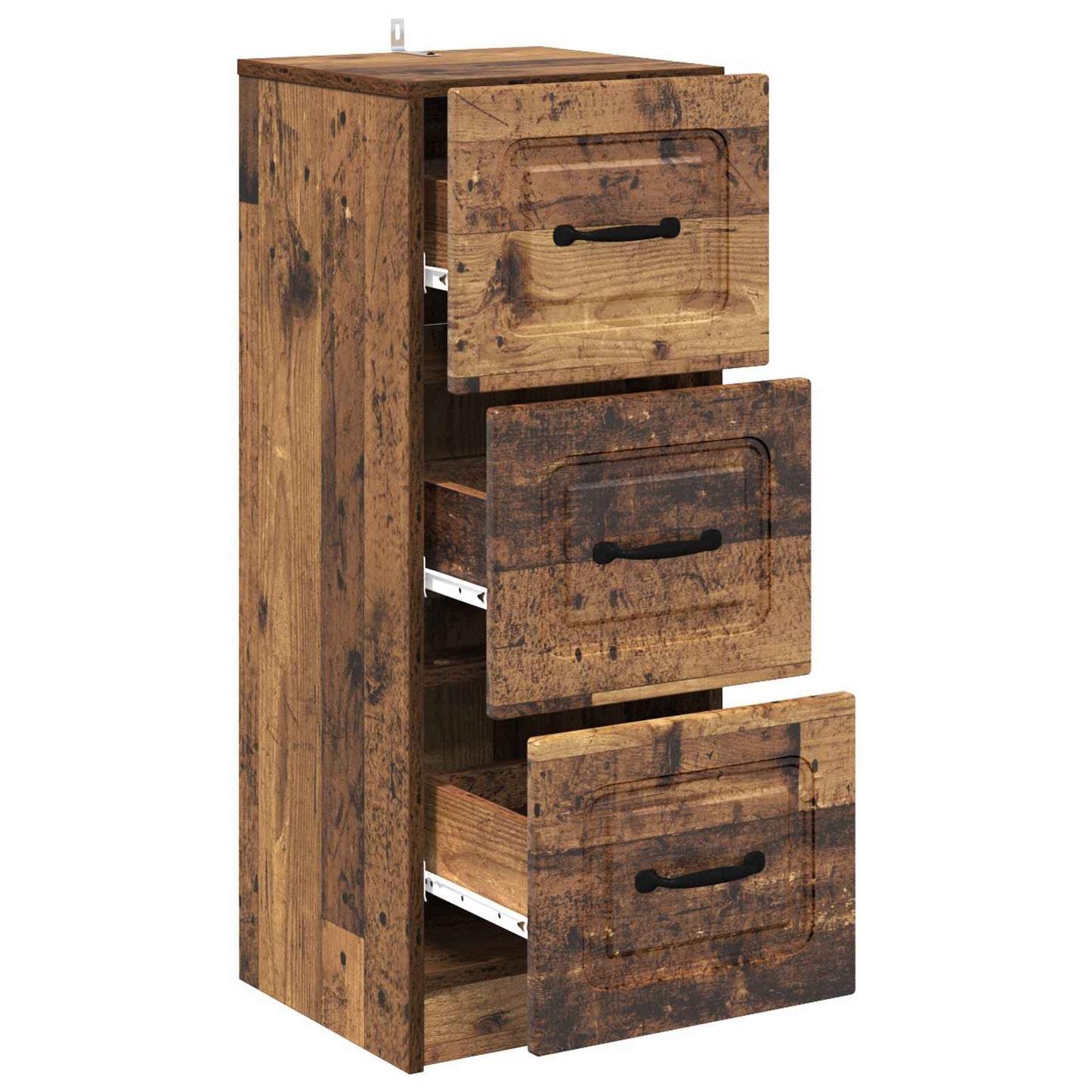 Mobile con Cassetti Legno antico 33 x 34,5 x 87 cm | homemem39