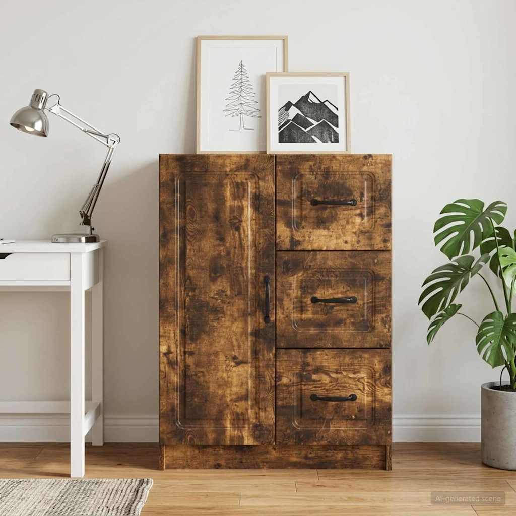 Credenza Rovere Fumo 66 x 34,5 x 87 cm Legno ingegnerizzato