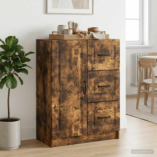 Credenza Rovere Fumo 66 x 34,5 x 87 cm Legno ingegnerizzato