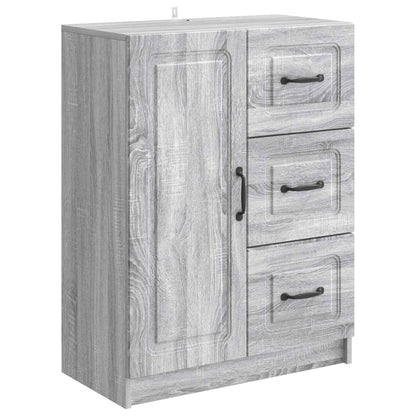 Credenza Grigio Sonoma 66 x 34,5 x 87 cm Legno ingegnerizzato