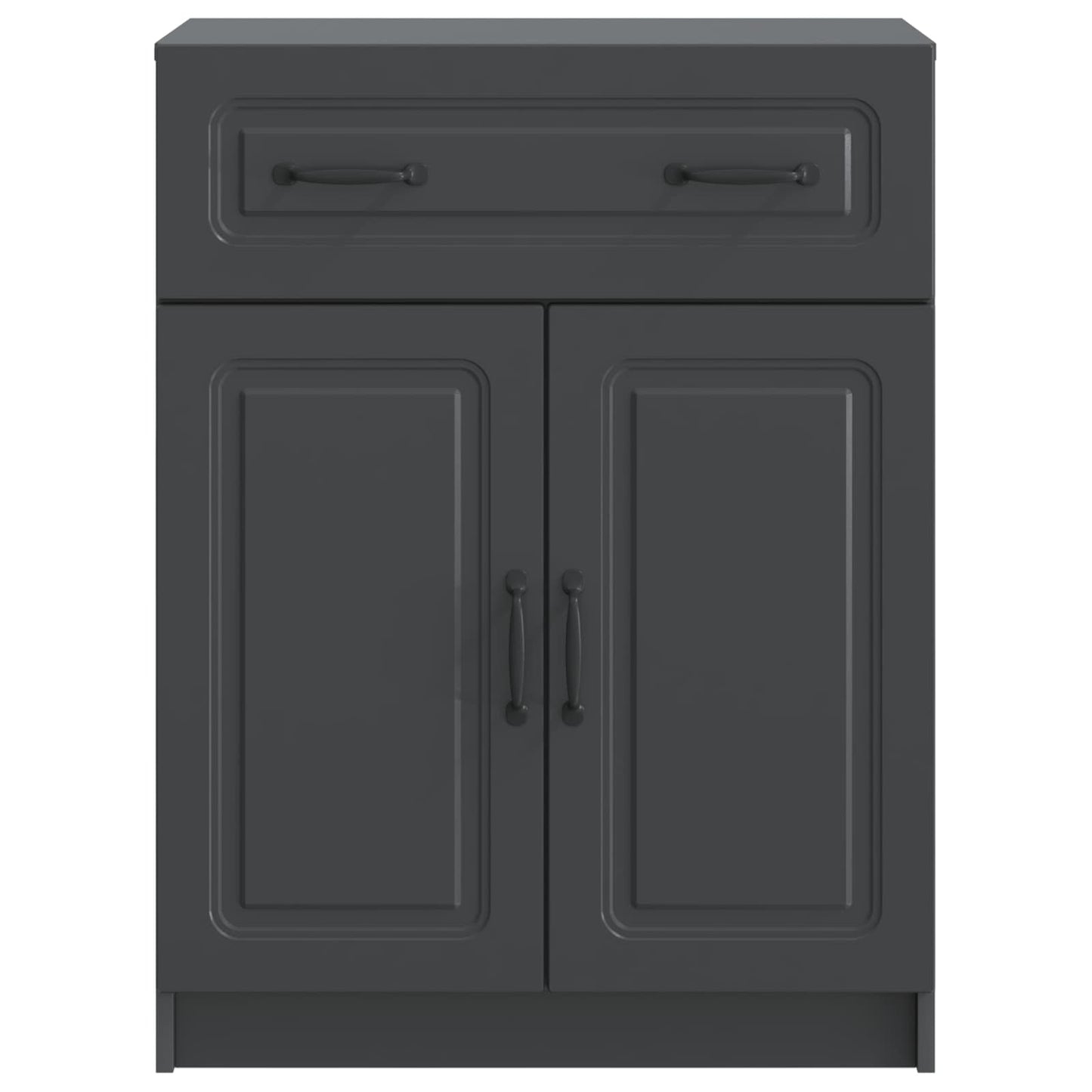 Credenza Nero 66 x 34,5 x 87 cm Legno ingegnerizzato | homemem39