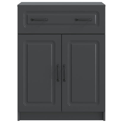 Credenza Nero 66 x 34,5 x 87 cm Legno ingegnerizzato | homemem39
