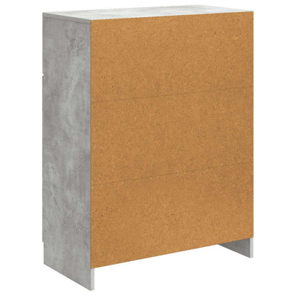 Credenza Grigio Cemento 66 x 34,5 x 87 cm Legno ingegnerizzato | homemem39