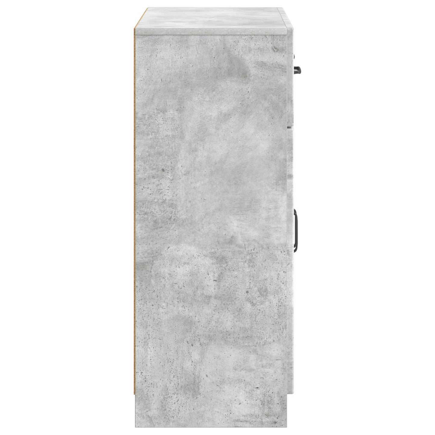 Credenza Grigio Cemento 66 x 34,5 x 87 cm Legno ingegnerizzato