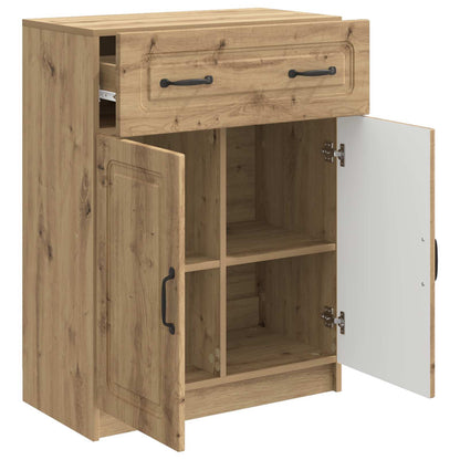 Credenza con cassetto Rovere Artigianale 66 x 34,5 x 87 cm | homemem39